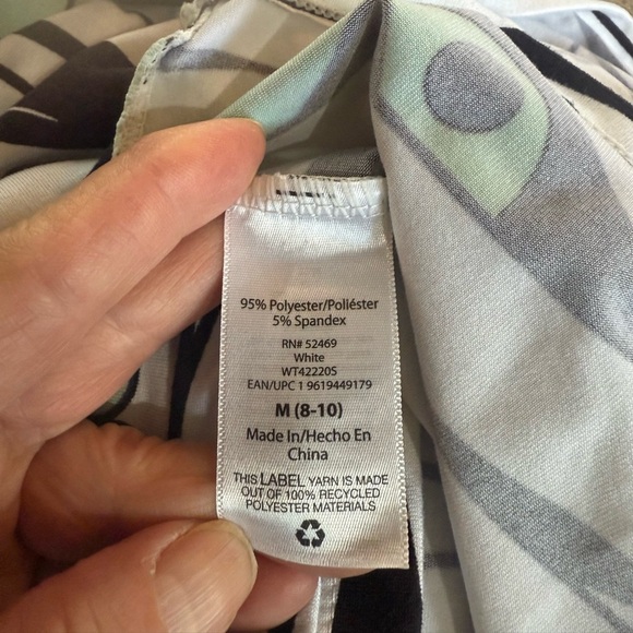 Womens Halloween Mummy Pajamas 2 piece set- Orange and Black Size Med EUC - Picture 8 of 9